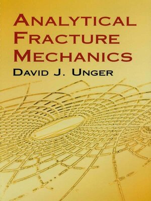 cover image of Analytical Fracture Mechanics